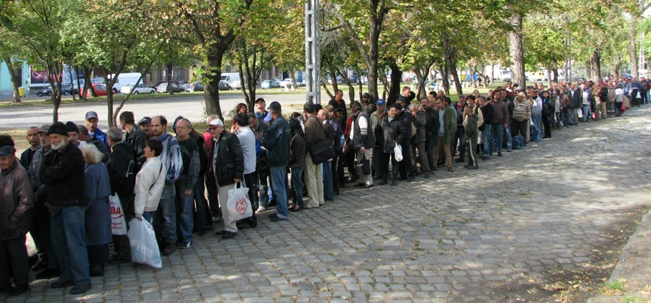 ételosztás Teleki tér