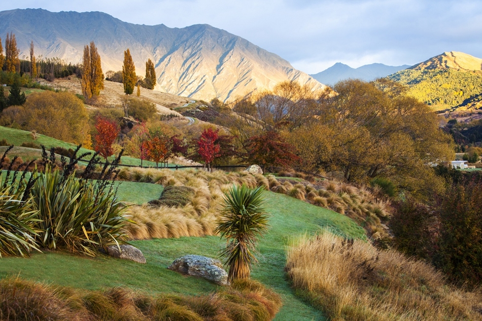 Válogatás portfóliókból - Őszi kert Új-Zélandon